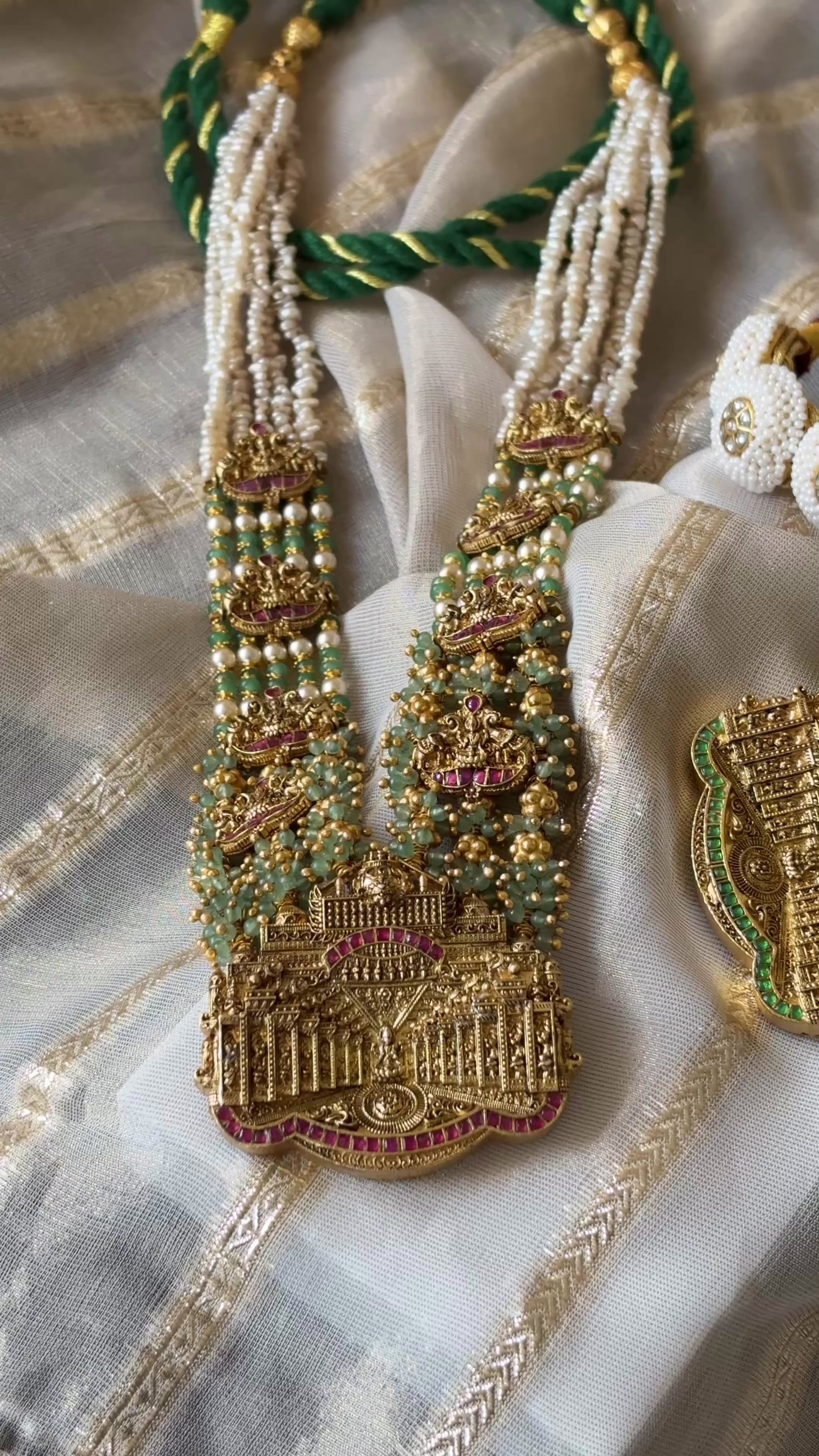 Laxmi ji Temple Nagas Necklace
